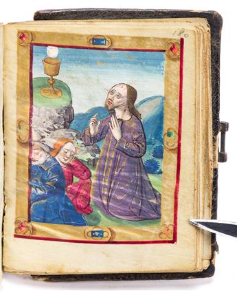 Book of Hours in Latin, Use of Rome. Illuminated with Miniatures.